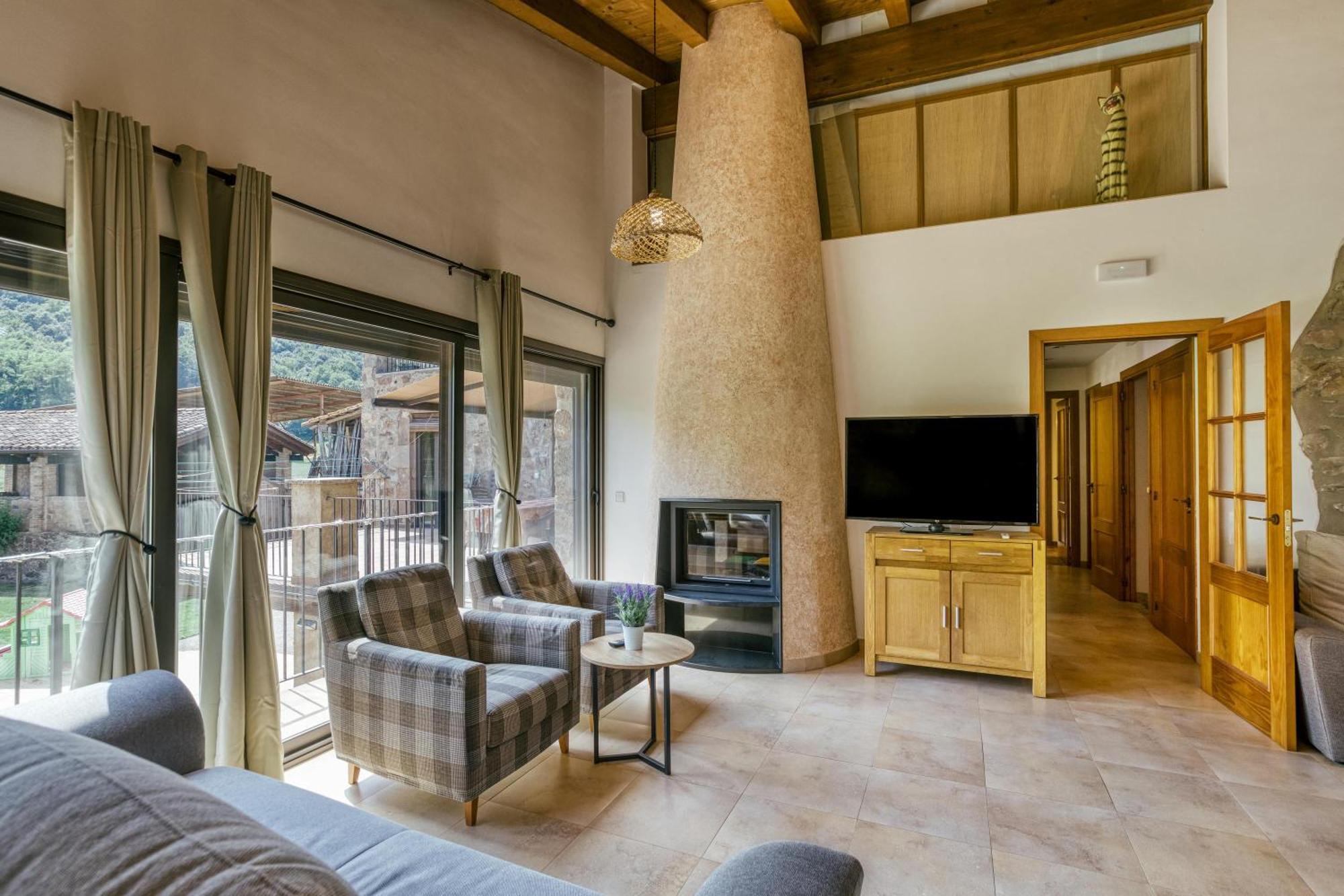 Casa Rural Mas Plantalech La Vall de Bianya Eksteriør bilde